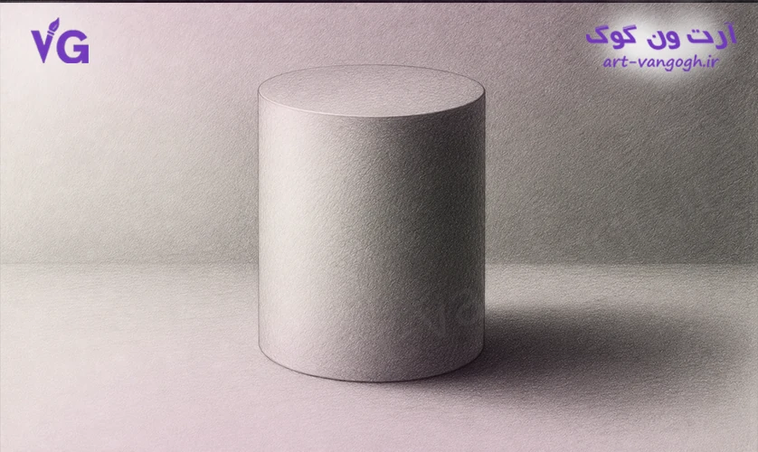 آموزش طراحی استوانه