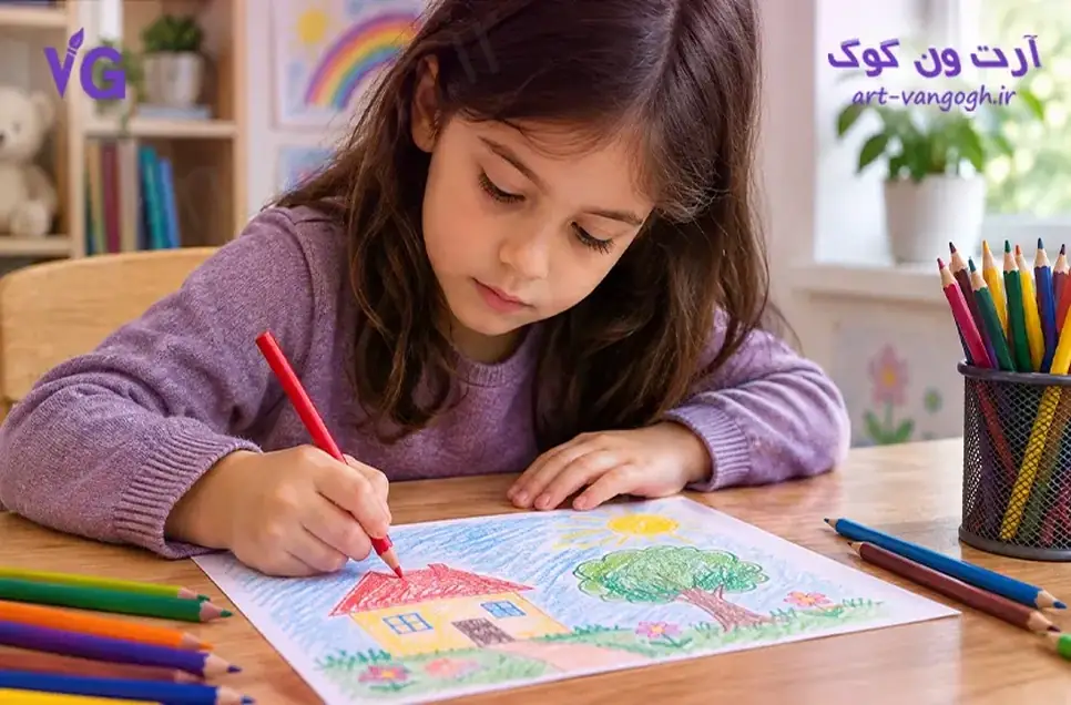 نشانه های آمادگی کودک برای کلاس نقاشی