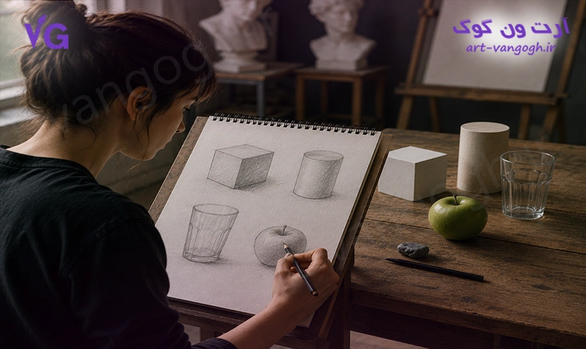 تمرین طراحی بدون کپی