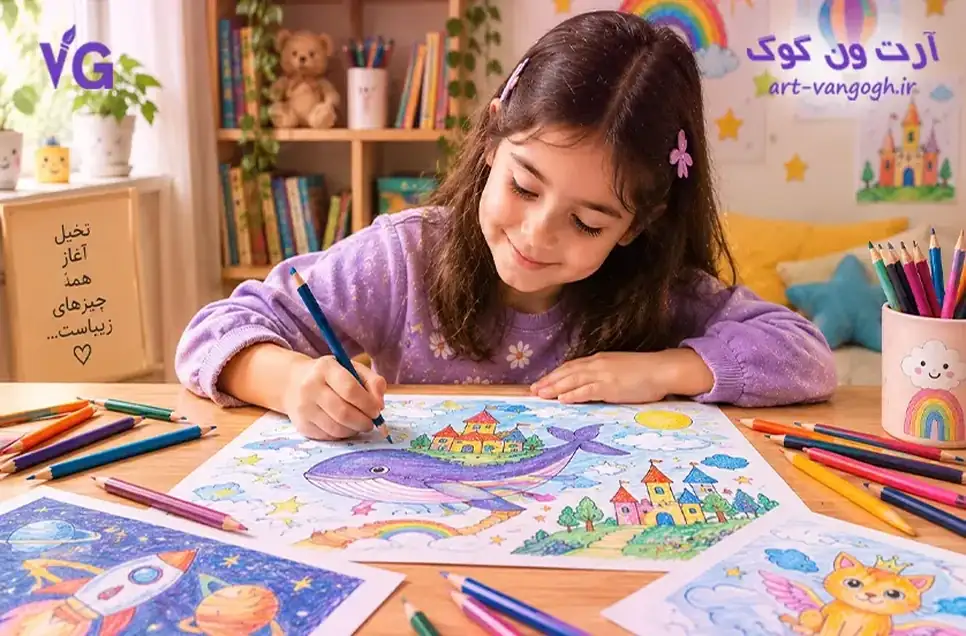 تاثیر نقاشی بر خلاقیت کودکان