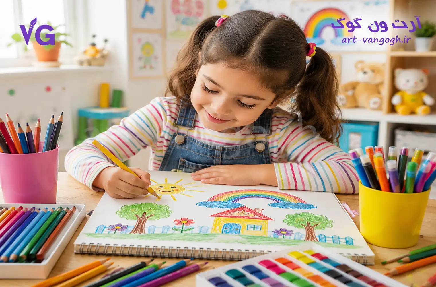 آموزش رنگ آمیزی کودکان | اصول صحیح رنگ‌ آمیزی از مبتدی تا حرفه‌ ای