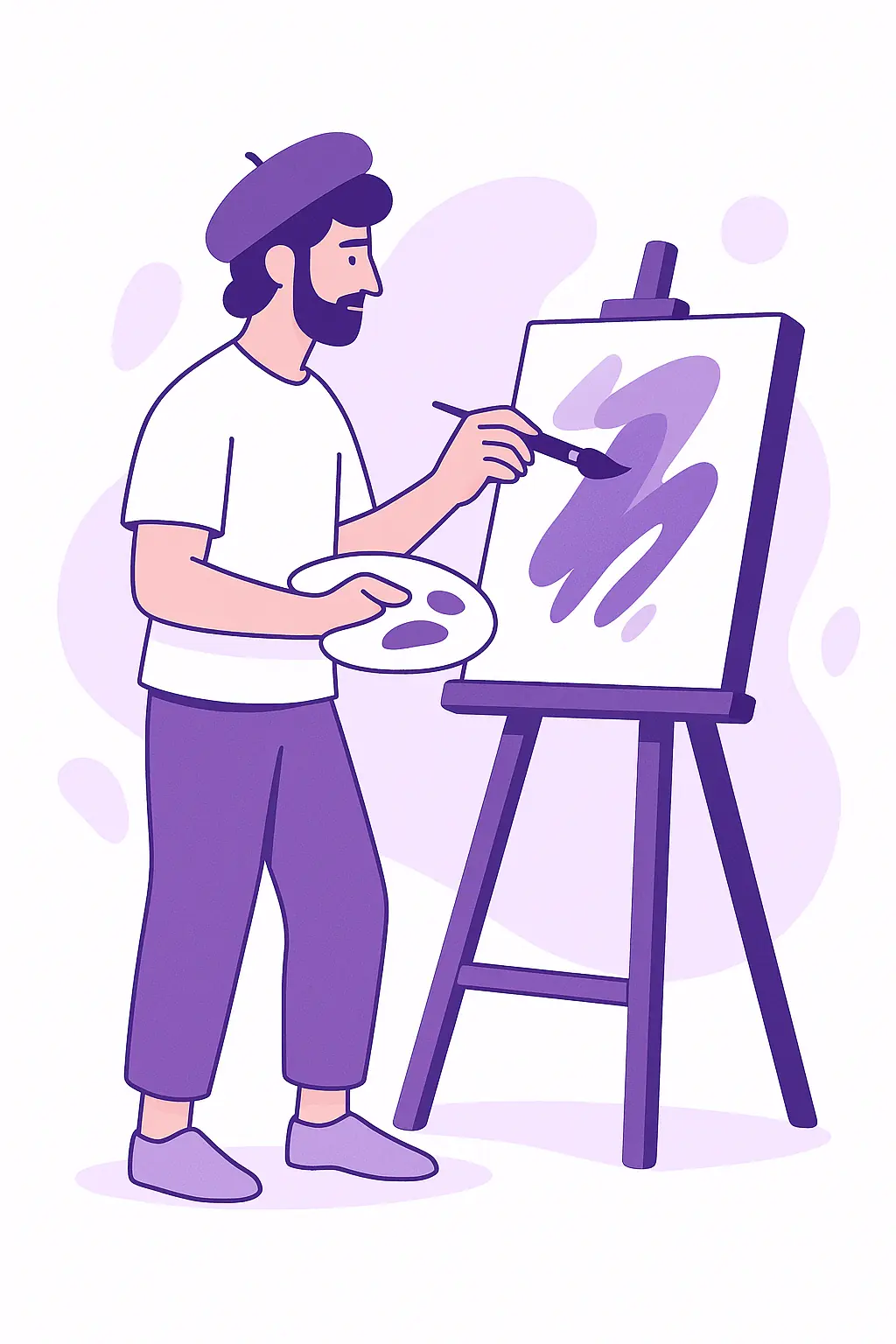 Art Vangogh Painting Hero